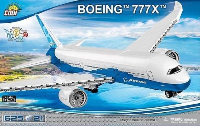 Avión Boeing 777X De Construcción Cobi 26602 - Imagen 1