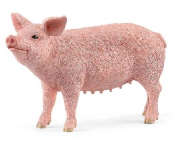 Cerdo de juguete schleich 13933 - Imagen 1