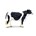 Toro Holstein De Juguete Safari 246929 - Imagen 1