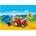 123 Tractor Con Remolque Playmobil 6964 - Imagen 1