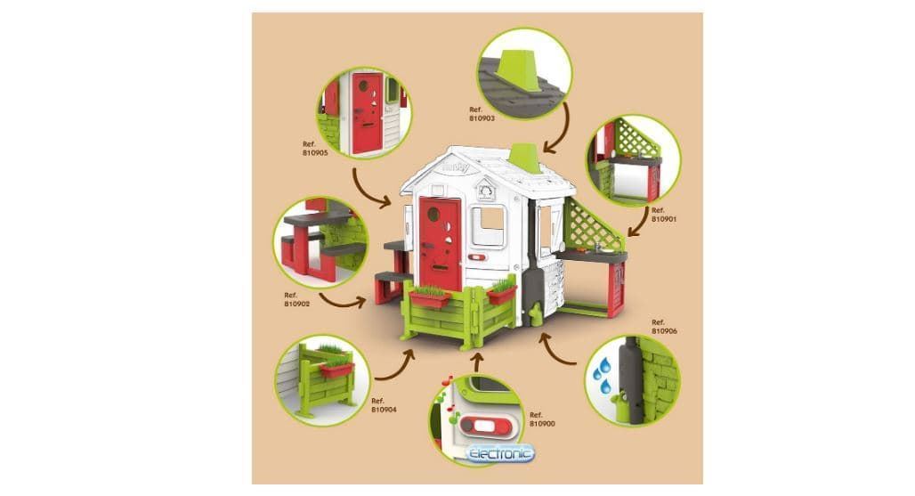 Accesorio Recoge Aguas Para Casa Jardín Niños Jura Lodge II De Smoby 810906 - Imagen 3