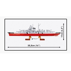 Acorazado Bismarck 590 piezas - Imagen 2