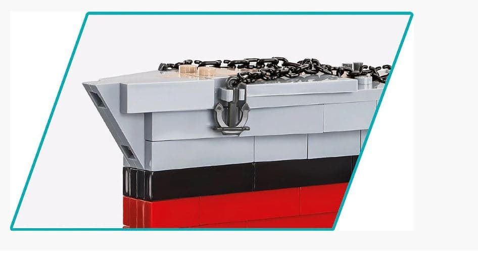 Acorazado Gneisenau 2417 PIEZAS - Imagen 3