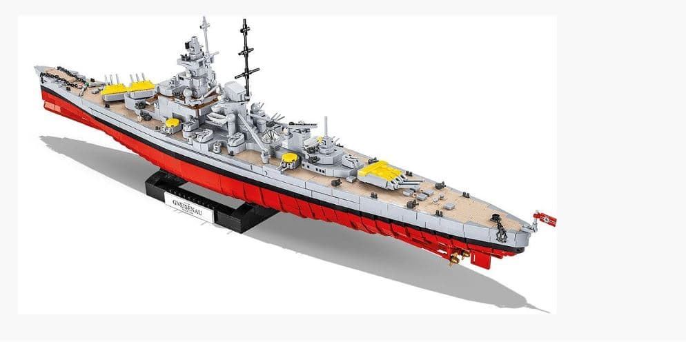 Acorazado Gneisenau 2417 PIEZAS - Imagen 5