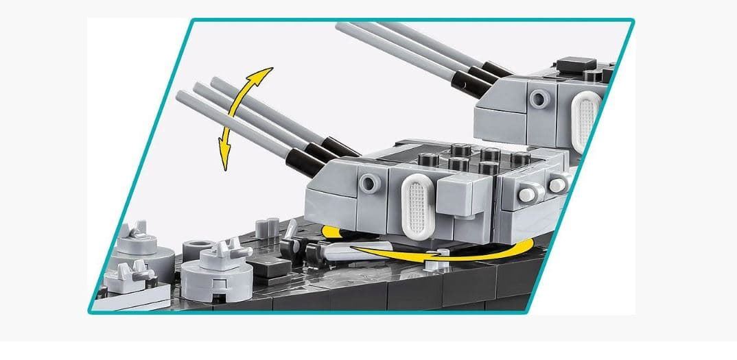Acorazado Missouri (BB-63) 2655 piezas - Imagen 4