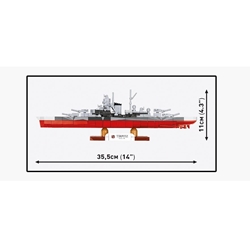 Acorazado Tirpitz 593 piezas - Imagen 2