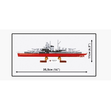 Acorazado Tirpitz 593 piezas - Imagen 2