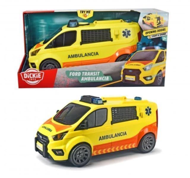 Ambulancia con luces y sonido 38cm 1155013 - Imagen 1
