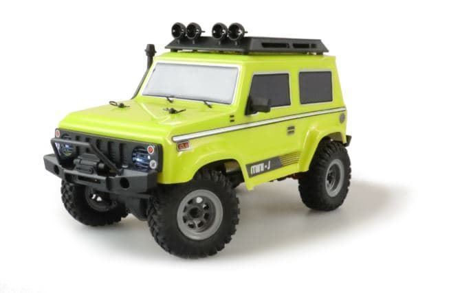 AMXROCK CRAWLER AM24 4WD Radio Control Amarillo 1:24 - Imagen 1