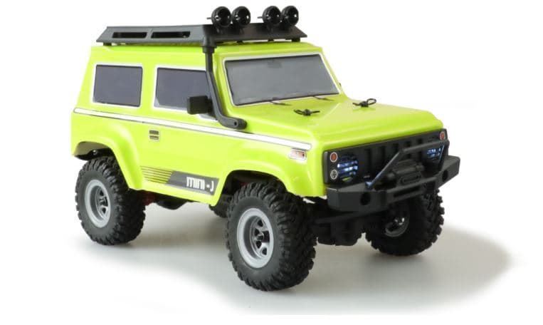 AMXROCK CRAWLER AM24 4WD Radio Control Amarillo 1:24 - Imagen 5