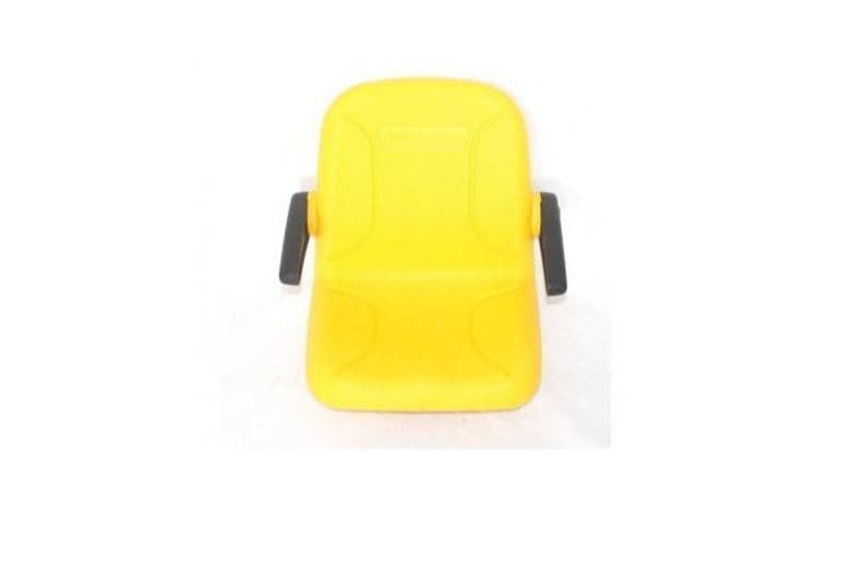 Asiento Amarillo Para Tractor De Batería John Deere Peg Perego - Imagen 1