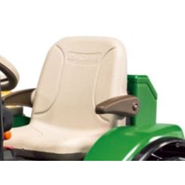 Asiento Gris Para Tractor Batería Niños Dual Force De Peg Perego - Imagen 1