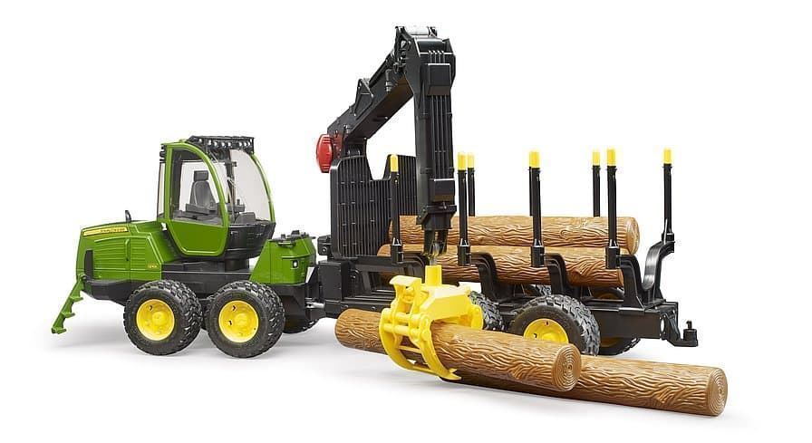 Autocargador De Juguete JOHN DEERE 1210E- Escala 1:16 BRUDER 02133 - Imagen 3