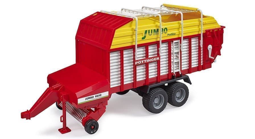 Autocargador De Juguete POTTINGER JUMBO 6600- Escala 1:16 BRUDER 02214 - Imagen 1