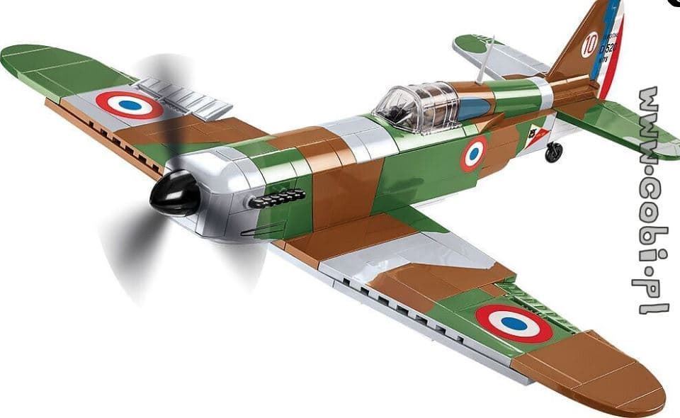 Avión Dewoitine D.520 cobi 5720 (283 piezas) - Imagen 2