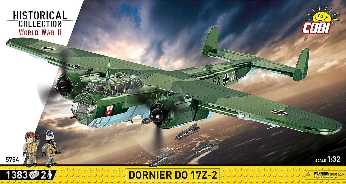 Avión Dornier Do 17Z-2 COBI 5754 (1383 piezas) - Imagen 1