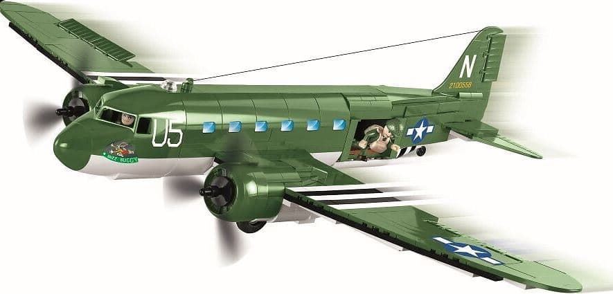 Avión Douglas C-47 Skytrain (Dakota) Cobi 5701 (550 piezas) - Imagen 3