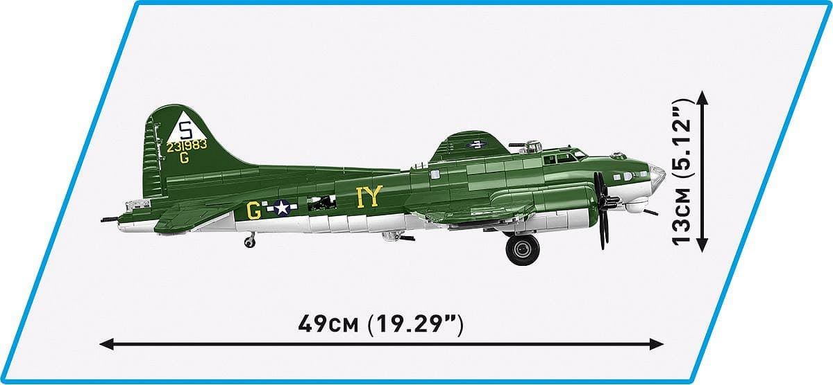 Avión Fortaleza voladora Boeing B-17G COBI 5750 - Imagen 3