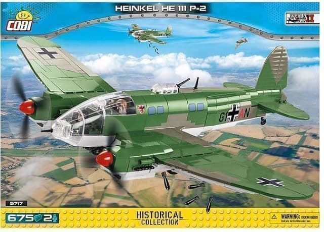 Avión Heinkel He 111 P-2 Cobi 5717 (675 piezas) - Imagen 1