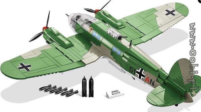 Avión Heinkel He 111 P-2 Cobi 5717 (675 piezas) - Imagen 2