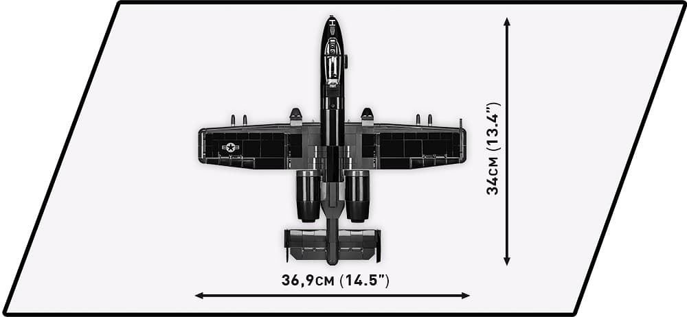 Avión Jabalí A-10 Thunderbolt II COBI 5837 - Imagen 2