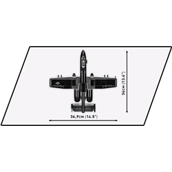 Avión Jabalí A-10 Thunderbolt II COBI 5837 - Imagen 2
