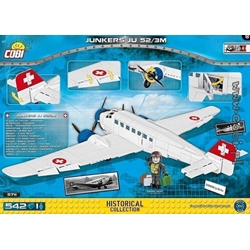 Avión Junkers Ju52 / 3m - versión civil Cobi 5711 (542 piezas) - Imagen 2