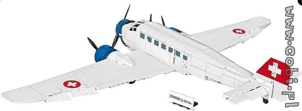 Avión Junkers Ju52 / 3m - versión civil Cobi 5711 (542 piezas) - Imagen 4