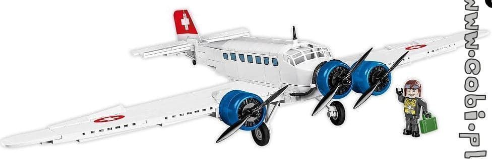 Avión Junkers Ju52 / 3m - versión civil Cobi 5711 (542 piezas) - Imagen 5