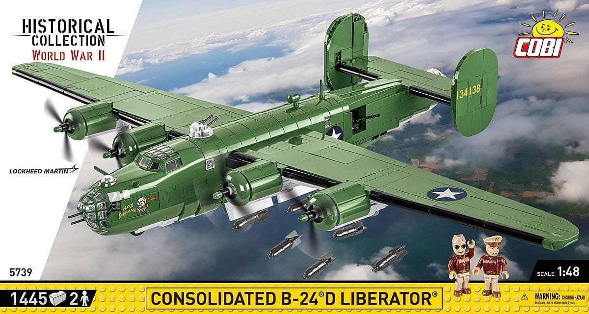 Avión Libertador B-24 consolidado COBI 5739 - Imagen 1