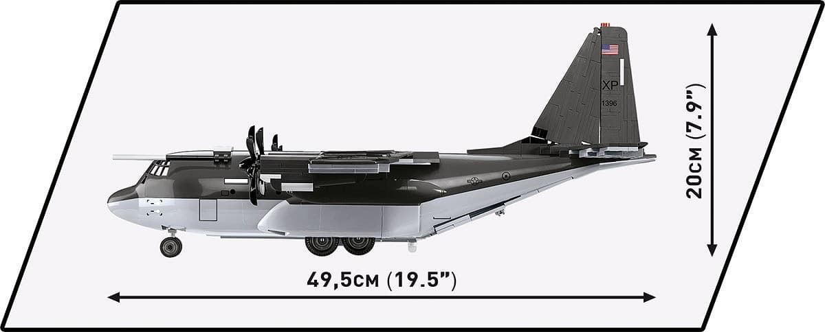 Avión Lockheed C-130J Super Hercules COBI 5838 - Imagen 3