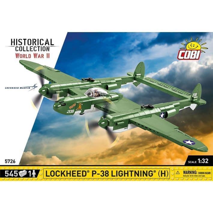 Avión Lockheed P-38 H Rayo de cobi 5726 (545 piezas) - Imagen 1