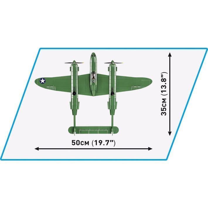 Avión Lockheed P-38 H Rayo de cobi 5726 (545 piezas) - Imagen 2