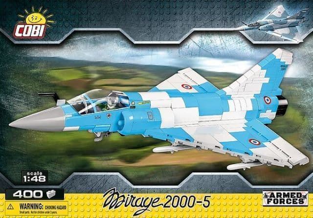 Avión Mirage 2000-5 Cobi 5801 (400 piezas) - Imagen 1