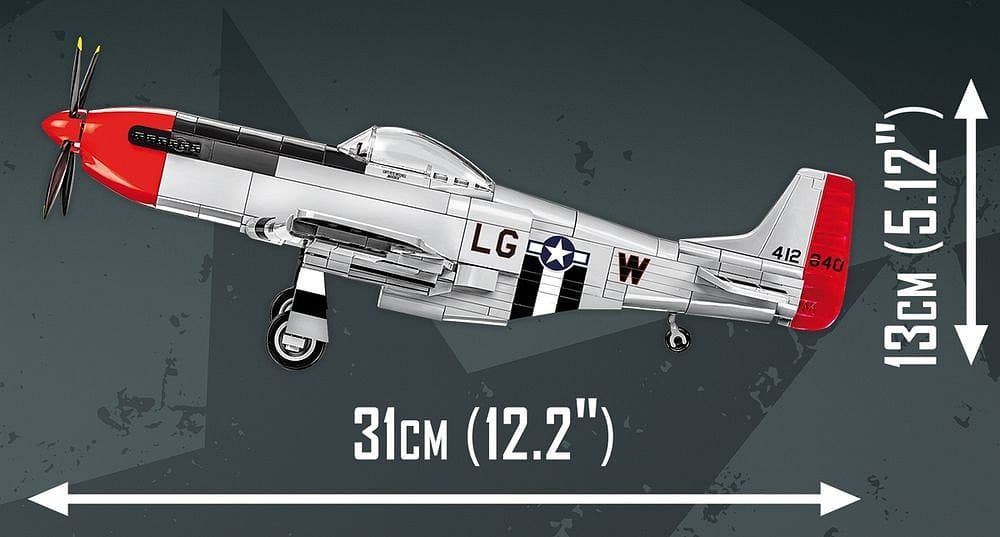 Avión P-51D Mustang COBI 5846 - Imagen 2