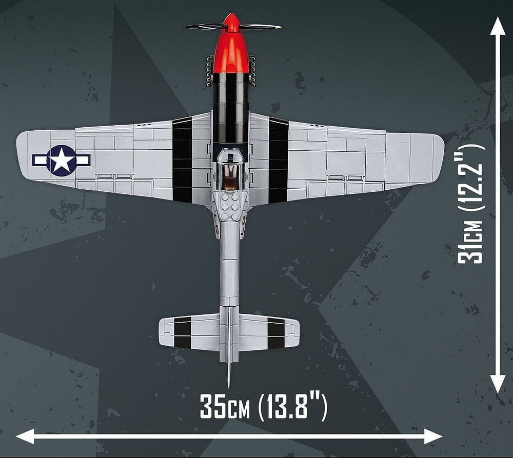 Avión P-51D Mustang COBI 5846 - Imagen 3