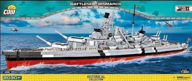 Barco Acorazado Bismarck Contrucción COBI 4819 - Imagen 4