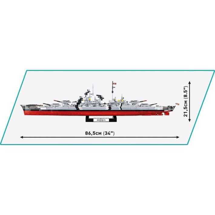 Barco Acorazado Bismarck de cobi 4841 (2789 piezas) - Imagen 2