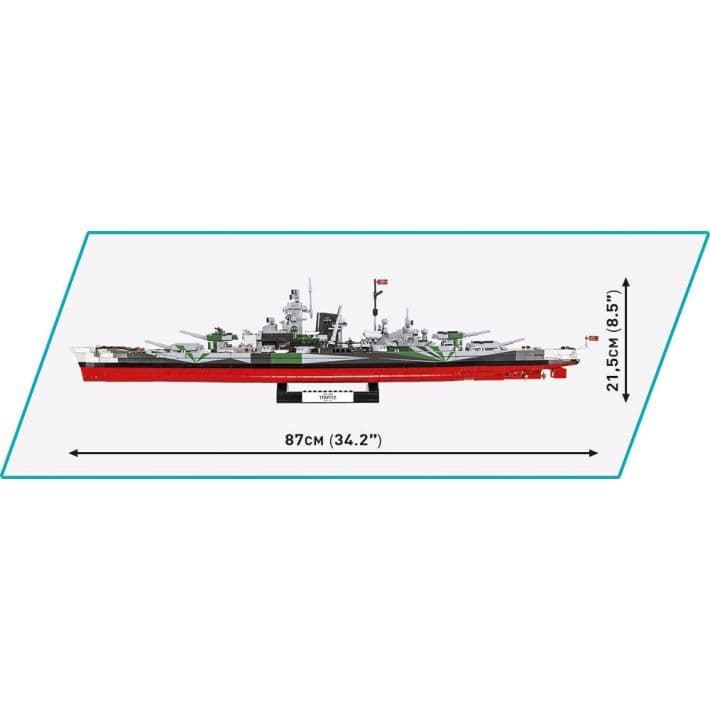Barco acorazado Tirpitz de cobi 4839 (2810 piezas) - Imagen 2