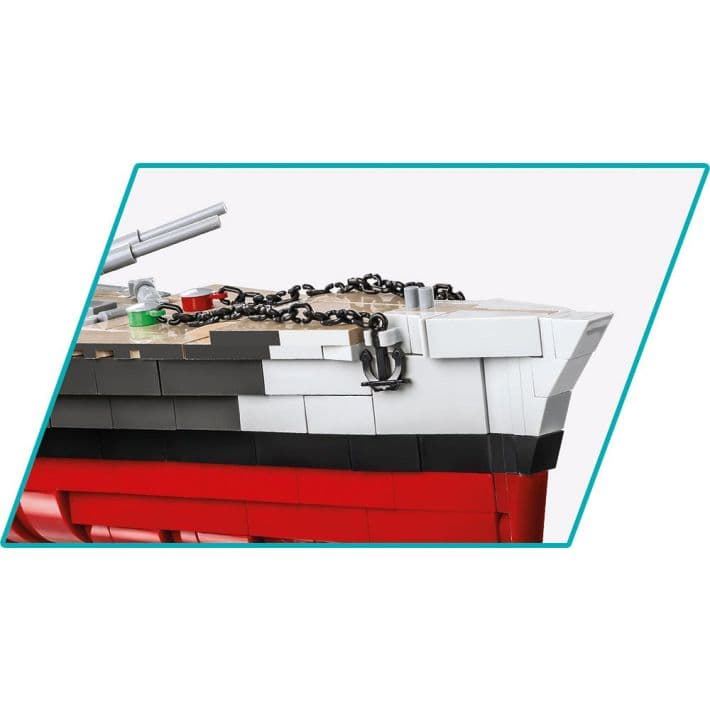 Barco acorazado Tirpitz de cobi 4839 (2810 piezas) - Imagen 4