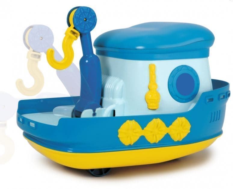 Barco con ruedas 25cm para baño primera edad - Imagen 7