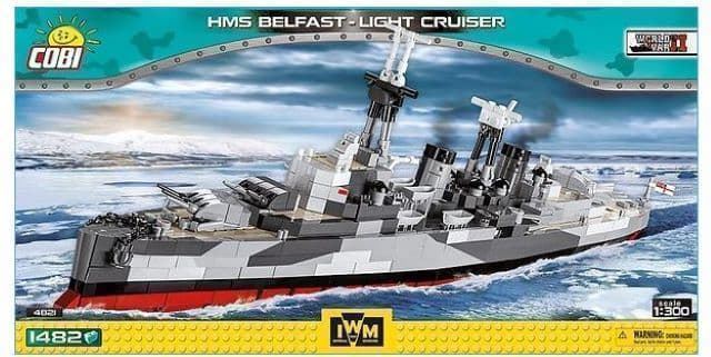 Barco HMS Belfast cobi 4821 (1482 piezas) - Imagen 1