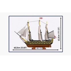 Barco HMS Victory 2517 piezas - Imagen 2