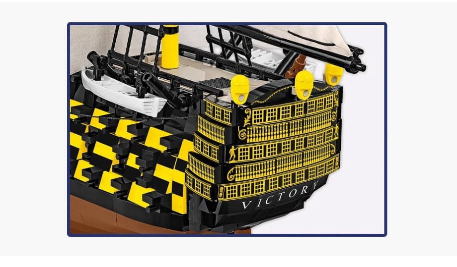 Barco HMS Victory 2517 piezas - Imagen 3