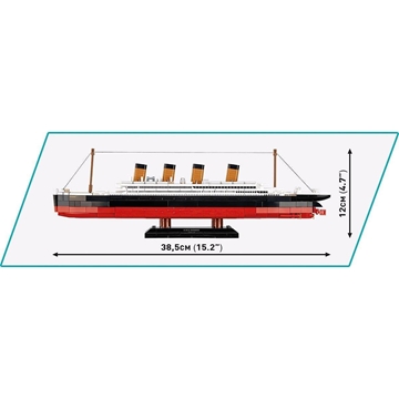 Barco Rms Titanic 1:700 Cobi 1680 - Imagen 2