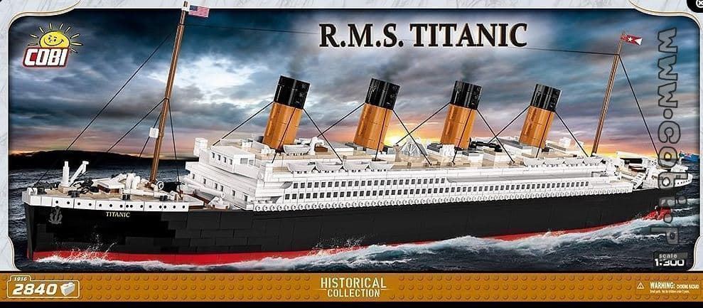 Barco Titanic De Cobi 1916 - 2840 Piezas - Imagen 1
