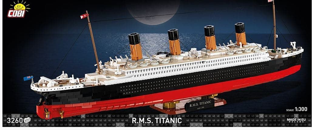Barco TITANIC de construcción 3260 piezas COBI 1686 - Imagen 5