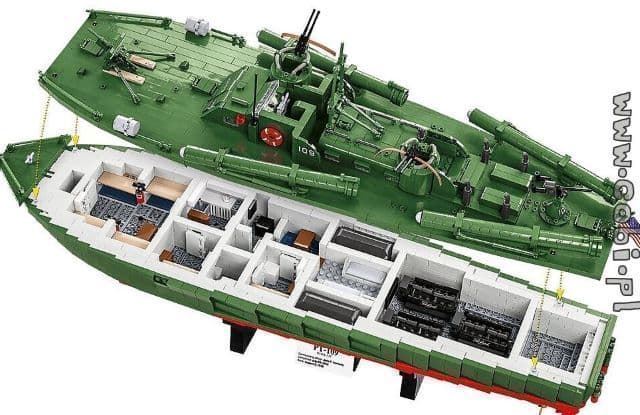 Barco Torpedo Patrulla PT-109 Cobi 4825 (3726 piezas) - Imagen 2