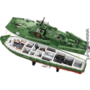 Barco Torpedo Patrulla PT-109 Cobi 4825 (3726 piezas) - Imagen 2