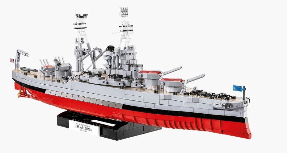Barco USS Arizona (BB-39) 2046 piezas - Imagen 1